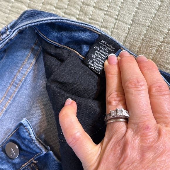 Calvin Klein Skinny Fit High Rise Comfort Stretch Jeans 12x32 - Picture 7 of 8